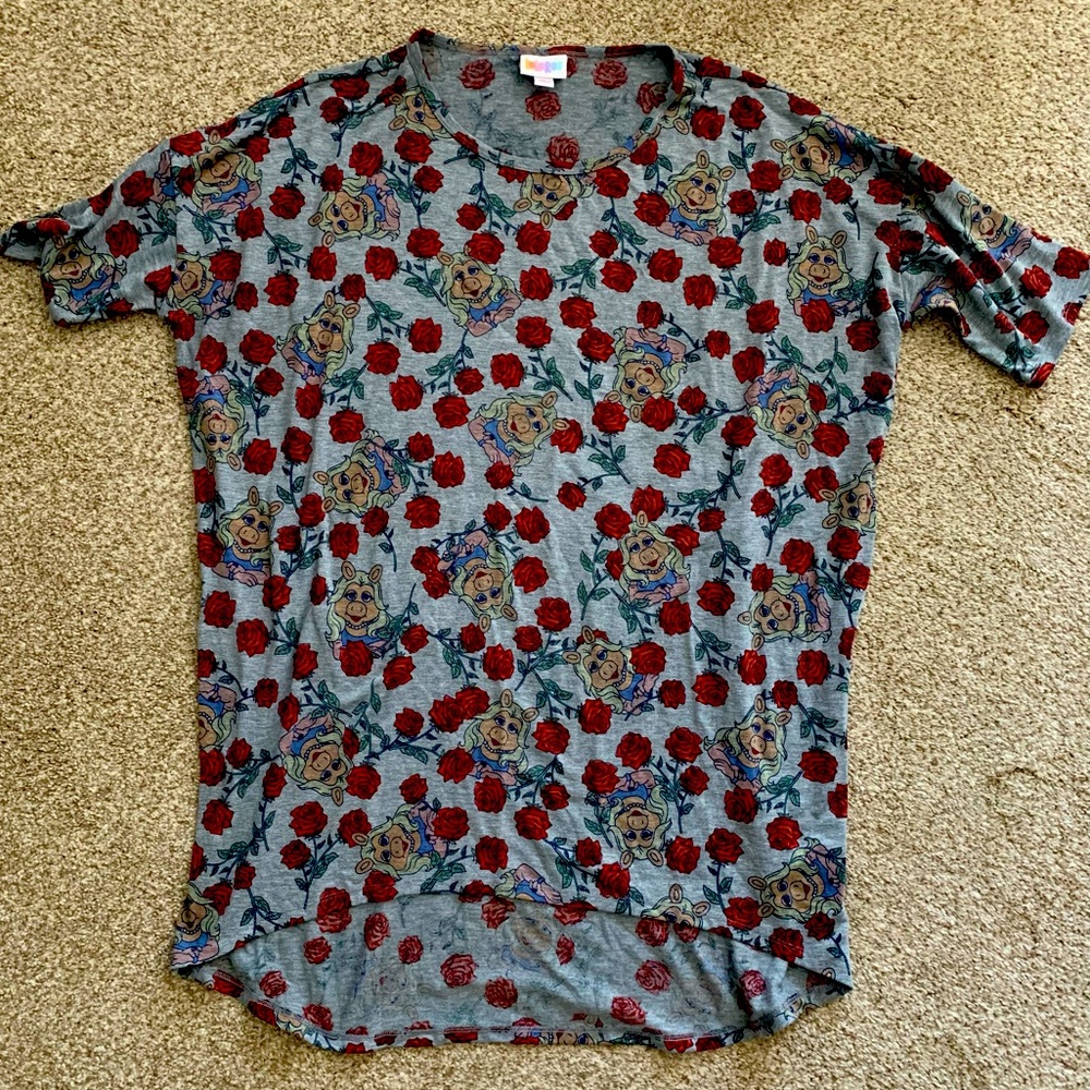 Miss Piggy Print Long Shirt